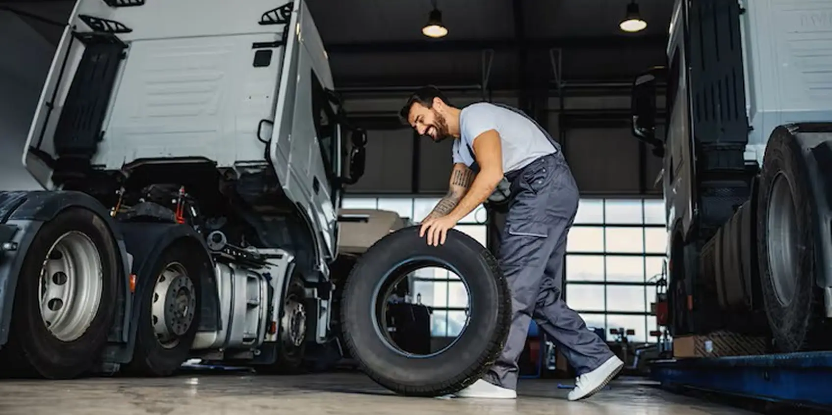 How Tyre Maintenance Saves Costs in Logistics Fleets